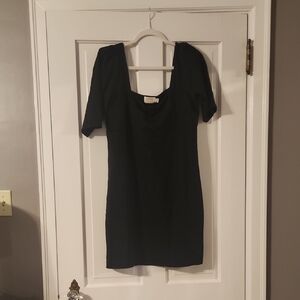Nation LTD Classic Black Mini Dress
